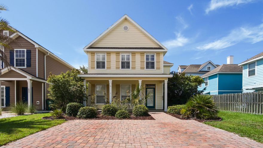 This 3 bedroom 2.5 bathroom home in Harrison's Walk puts you right where you want to be just a couple blocks from the beach and close to everything Panama City Beach has to offer. With new carpet, fresh paint, and a brand new HVAC system, it's clean, well kept, and move in ready.The main level has a comfortable open layout with space to relax or entertain, and all three bedrooms are upstairs including a private primary suite. Out back you'll find a fully fenced yard perfect for pets, kids, or simply enjoying a little outdoor space of your own.The neighborhood also offers a community pool and is just minutes from local restaurants, shops, and entertainment. Whether you're looking for a full time home, beach retreat, or long term rental opportunity, this one is worth a look.