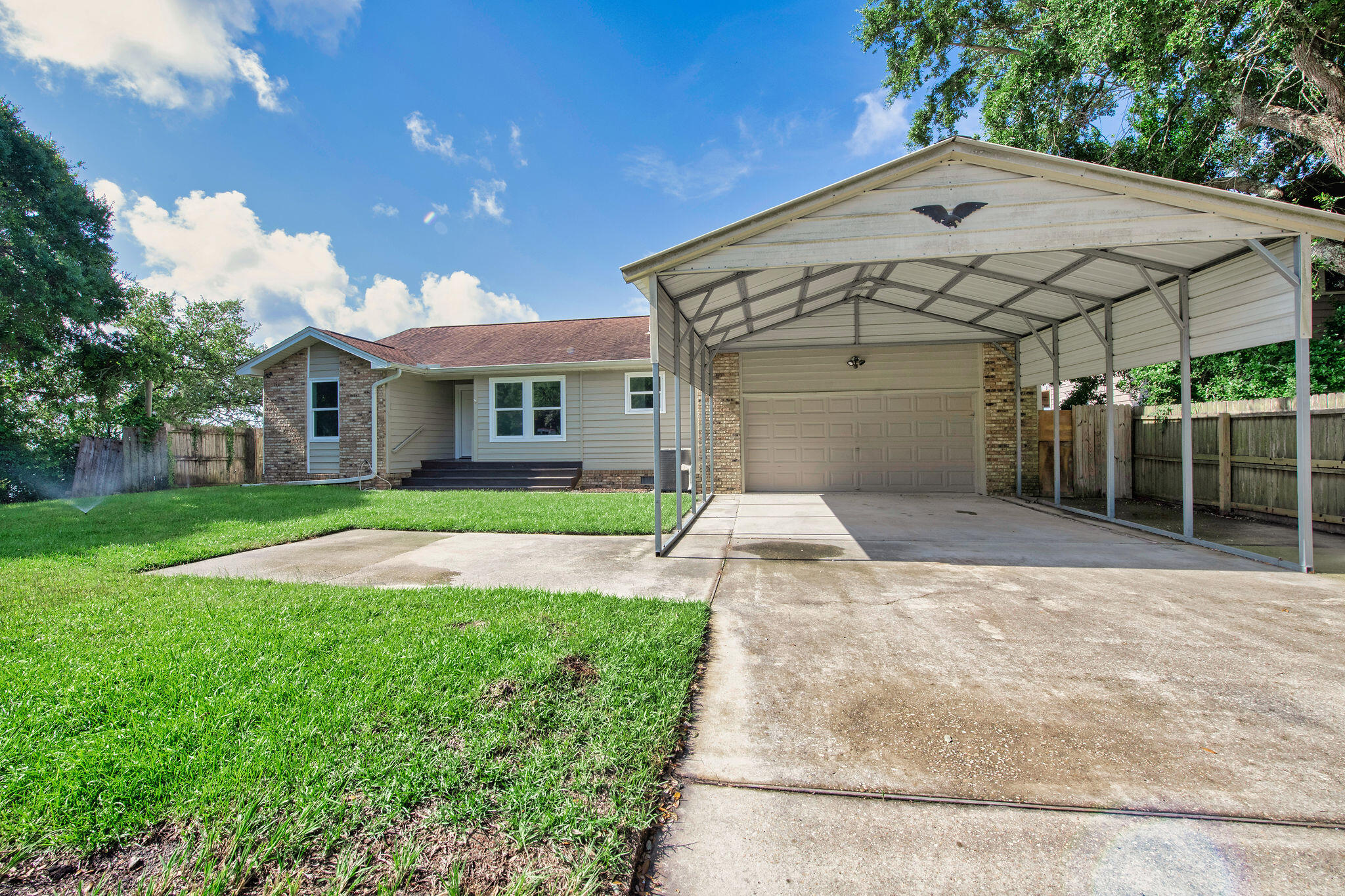 Are you interested in unmatched panoramic views, cleansing salty air, and sleeping to the sound of waves? If so, come see this updated, move-in ready home, approximately 15 minutes from Destin, offering ample opportunities to enjoy the Gulf of America, shopping, dining, recreation and more. Not only would you be investing into a lifestyle, but also into a 4 bdrm, 3 ba house, garage and understory. There is a Jack & Jill bath w single vanity & walk-in tiled shower, new LPV flooring in l/r, kitchen, bedrooms and hall. Cherished and maintained, this home delivers a modern open floor plan; kitchen to living room space, new stainless steel appliances, thoughtfully crafted backsplash, quartz countertops in the kitchen, main & guest bath rooms. Full view windows overlooking the Choctawhatchee Bay. Main bath has a generous walk-in tiled surround shower, double vanity and large walk-in closet. Step out from your future living room onto the deck and stroll down to your private dock for a peaceful escape. Newly laid sod with sprinkler system installed in 2025. Buyer(s) are responsible to personally verify all details for property and dimensions. Any information contained in this listing is believed to be accurate but is not guaranteed.