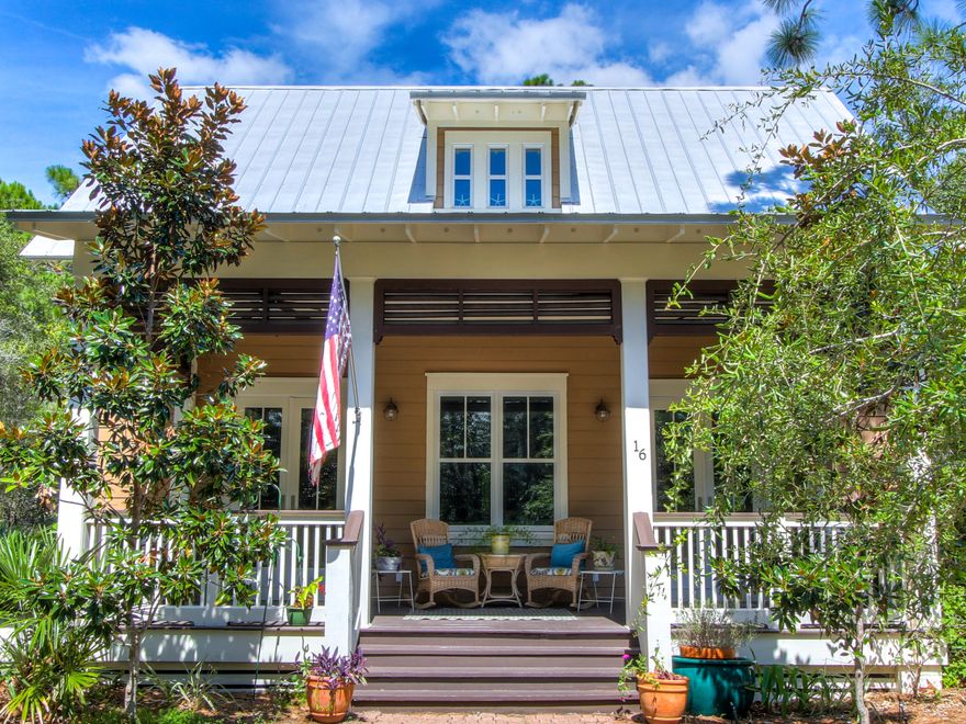 A GEOFF CHICK DESIGNED HOME, OPEN FLOOR PLAN,TREY CEILINGS IN KITCHEN, DINING & LIVING RM. WELL EQUIPPED SPACIOUS KITCHEN WITH LOTS OF CABINETS,PLENTY OF COUNTER SPACE, KITCHEN ISLAND, LOOKS OUT TO THE DINING RM. & LIVING ROOM. MASTER BEDROOM ON FIRST FLOOR WITH VAULTED CEILING.ENERGY EFFICIENCY WITH ALL WALLS, INTERIOR AS WELL AS EXTERIOR INSULATED FOR LOW UTILITY BILLS. EUCALYPTUS HARD WOOD FLOORS. LARGE OPEN FRONT PORCH, SPACIOUS SIDE SCREENED PORCH W/ELEC.EASY TO ENCLOSE. HOUSE SITUATED ON ONE OF THE BIGGEST LOTS IN THE HAMMOCKS, ROOM TO PUT IN GROUND POOL, GARAGE OR CARRIAGE HOUSE.LOTS OF PARKING, DRIVEWAY FOR 4 VEHICLES.2 COMMUNITY POOLS, ONE AT THE FRONT & ONE NEAR THE BACK OF THE S/D.SHORT WALK OR BIKE RIDE TO THE GULF.ORIGINAL OWNER, BOTH SHORT & LONG TERM RENTALS ARE ALLOWED