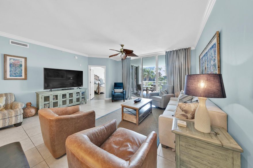 Destin West Bayside welcomes you to explore our great resort.  Within our resort Osprey L05 is a great condo with a much sought-after location.  Lanais on bayside of DestinWest are in great demand.  Vacation guests love the convenience of the private grill and hot tub, the ease of accessing all of the amenities of DestinWest via the back steps that make it easy to go to lazy river, the private pool of Osprey (heated in the colder months) or the dock.  Inside the condo is furnished to please vacationing guests with all the amenities needed for an enjoyable and stress-free vacation.  The condo comes guest ready.  Don't miss out on this opportunity to own one of the best rentals at DestinWest.  All owners and guests on bayside have full access to all amenities on Gulfside also.