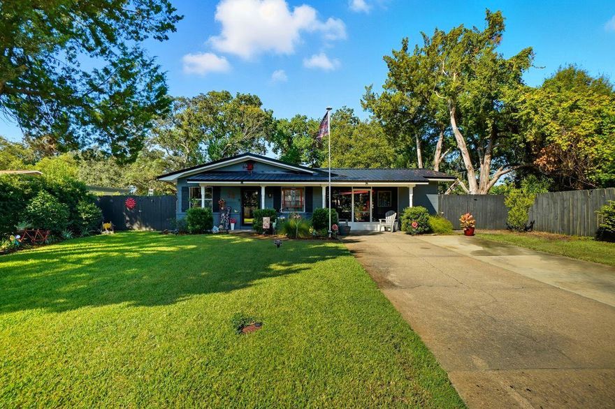 Welcome to 34 Hemlock Drive -- a completely renovated home in Ft Walton Beach, with a 2023 metal roof. Featuring timeless style updates throughout such as a bright open-concept layout, luxury vinyl plank flooring, brand-new kitchen shines with stainless steel appliances, granite countertops, custom cabinetry, and a spacious island perfect for entertaining. Both bathrooms have been beautifully remodeled with contemporary tile work, updated vanities, and Modern stylish fixtures. The home's new lighting, doors, trim, and fresh interior/exterior paint create a fresh, move-in-ready feel! Washer, Dryer and bonus fridge included. Also check out the partially screened carport overlooking the back yard.Enjoy Florida living outdoors with a large, fenced backyard -- a true bird lovers paradise! The oversized driveway provides space for an RV, boat or extra vehicles.

Conveniently located near Eglin AFB, Hurlburt Field, schools, shopping, dining, and our beautiful Emerald Coast beaches. Come see why this fully remodeled gem is truly one of Fort Walton Beach's best finds!

