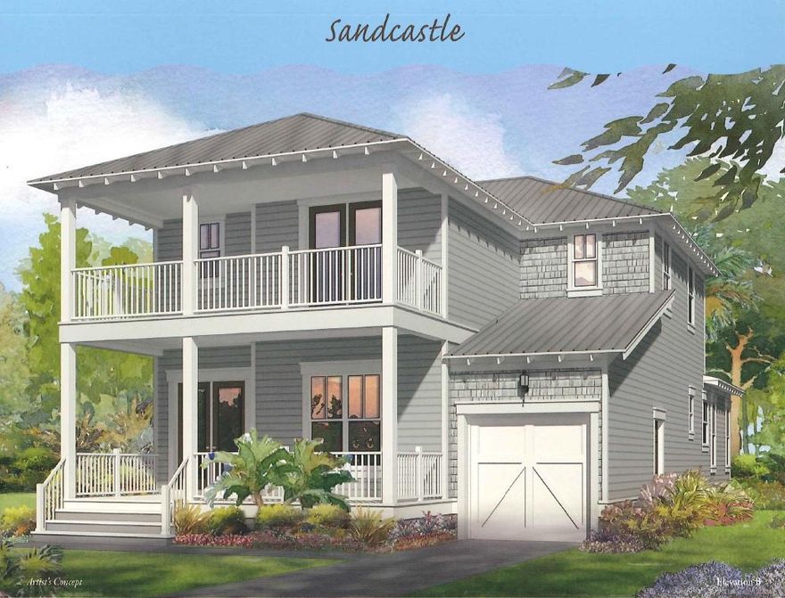 Wonderful floor plan with spacious 1st floor owner's suite and expansive closet. Living room with fireplace is open to kitchen and breakfast room. Outdoor living and porches galore on this home with 4 covered porches- 2 overlooking preserve! Wood floors throughout the whole house, outdoor showers, impact resistant windows/ doors, and 2 x 6 exterior