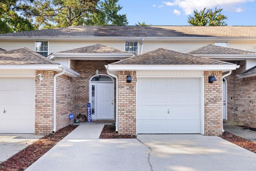 Special Offer for VA Buyers - Assume a VA Loan at 3.75% Interest Rate!! This charming, Move-In Ready Townhome is just 6 Miles from Hurlburt Field! Step into comfort and style in this beautifully maintained 2-bedroom, 2.5-bath townhome featuring a bright, open layout perfect for everyday living and entertaining. The spacious main floor flows effortlessly, leading to a private deck and fully fenced backyard--ideal for relaxing or hosting a weekend BBQ.Upstairs, you'll find two generously sized bedrooms, each with its own ensuite bath--perfect for added privacy and convenience. Additional perks include an in-home laundry room, a one-car garage, and smart storage throughout. Enjoy peace of mind with recent updates: Roof (2017), HVAC (2017), and Water Heater (2021). Whether you're a first-time buyer, downsizing, or looking for an easy-care investment, this home is a perfect fit. Prime Location - Just minutes from Hurlburt Field, shopping, dining, and local beaches. Don't miss this opportunity to own a turn-key townhome in a fantastic locationschedule your showing today!