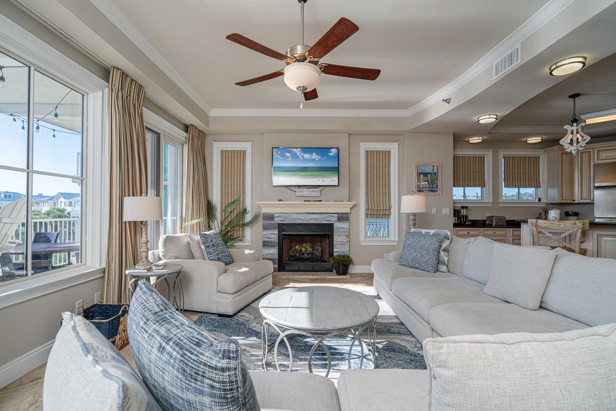 HERE IS YOUR CHANCE!! BACK ON MARKET, NO FAULT OF THE SELLER!! These highly sought after condos are RARELY AVAILABLE!!  This turnkey 3 bedroom 3.5  bath,  condo offers breathtaking views of Lake Carillon and is located within walking distance to the Gulf of Mexico's Emerald Waters and sugar white sand!!  A glamorous over-sized resort pool and an abundance of amenities including downtown Carillon, offering a spa, shopping and dining are all at your fingertips.   Whether you are looking for a vacation home, or an investment property, this one check all the boxes!!