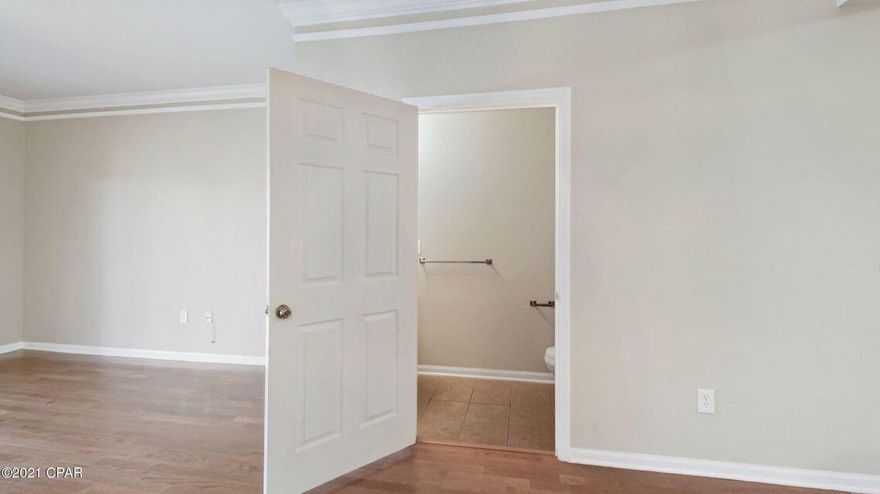 Move-In Ready 3 Bedroom Townhome in Baldwin Rowe community with gated access, inground pool, clubhouse, and landscape maintenance! Centrally located and close to shopping, entertainment, schools, shopping, Lynn Haven, beaches, and more. Open floor plan with high ceilings, breakfast bar, screened patio, 1 stall garage, and a new roof. You'll love the granite countertops, handy 1/2 bath on main level, roomy bedrooms and baths on 2nd floor. Courtesy officer lives on site, safe and fun community for you and your family. Schedule your showing today!