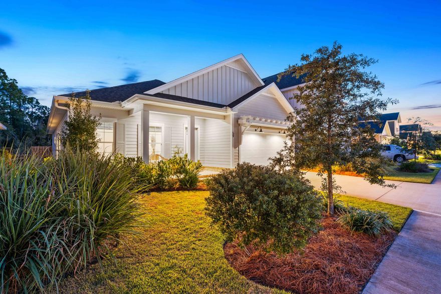 59 Suwannee Dr, Inlet Beach, FL 32461 | Watersound Origins Home for Sale | Longleaf ParkDiscover refined coastal living in this beautifully upgraded 1,832 sq ft Bella Plan home, nestled within the sought-after Longleaf Park neighborhood inside Watersound Origins -- one of Northwest Florida's most prestigious master-planned communities. Whether you're searching for a primary residence, second home, or investment property near Rosemary Beach, Alys Beach, and Seaside FL, this home delivers an exceptional blend of quality craftsmanship, modern upgrades, and resort-style community amenities.About the HomeFrom the moment you enter, soaring 10-foot ceilings and 8-foot interior doors set a tone of openness and elegance. The chef-inspired kitchen is a true showpiece, featuring quartz countertops soft-close cabinetry with crown molding, and custom-painted cabinets. Premium Bosch appliances -- including an exhaust vent hood and a convenient microwave drawer -- make cooking a pleasure. Thoughtful upgrades throughout include woven shade window and door treatments that enhance both privacy and style.
Step outside to your screened-in porch and take in the peaceful surroundings -- the fully fenced backyard backs directly up to a natural wooded buffer, offering rare privacy and a serene, nature-filled backdrop that feels worlds away from the everyday. Whether you're sipping morning coffee or unwinding at sunset, this outdoor space is a true sanctuary. The spacious two-car garage provides ample room for vehicles, golf carts, and storage, while the generous primary closet keeps your wardrobe beautifully organized. Pull-down attic access adds even more flexible storage for seasonal items and beyond.
Community Amenities at Watersound Origins
Living at Watersound Origins means access to a lifestyle most people only dream of. The Village Commons serves as the heart of the community, featuring a resort-style pool and a fully equipped fitness center. Tennis and pickleball courts, scenic nature trails, and dock access to the pristine, spring-fed Lake Powell offer year-round outdoor recreation. Golf enthusiasts will love the unlimited golf privileges included with residency on the community's beautifully maintained course. Wide greenspaces and well-maintained common areas make this a neighborhood where neighbors truly connect.
Unbeatable Location Near 30A & Inlet Beach
Situated in Longleaf Park, this home is just a short walk or golf cart ride from Publix grocery and Watersound Town Center -- a charming hub of dining, shopping, and community events right outside your door. You're also minutes from the sugar-white sands and emerald waters of the Gulf of Mexico, with easy access to the famed Scenic Highway 30A corridor, including Rosemary Beach, Alys Beach, and Seaside FL. For those craving a dedicated beach experience, a St. Joe Beach Club membership is available for purchase as a new resident, granting exclusive Gulf-front access.
Why Buy in Watersound Origins?
Watersound Origins consistently ranks among the top master-planned communities on the Emerald Coast, attracting buyers who want walkability, world-class amenities, and a strong sense of community -- all within minutes of some of Florida's most beautiful beaches. Homes in Longleaf Park are in high demand, and this upgraded Bella Plan is a rare opportunity to own in one of the community's most walkable and well-positioned neighborhoods.
Don't miss your chance to own a piece of the coveted Watersound Origins lifestyle. Schedule your private showing today.
