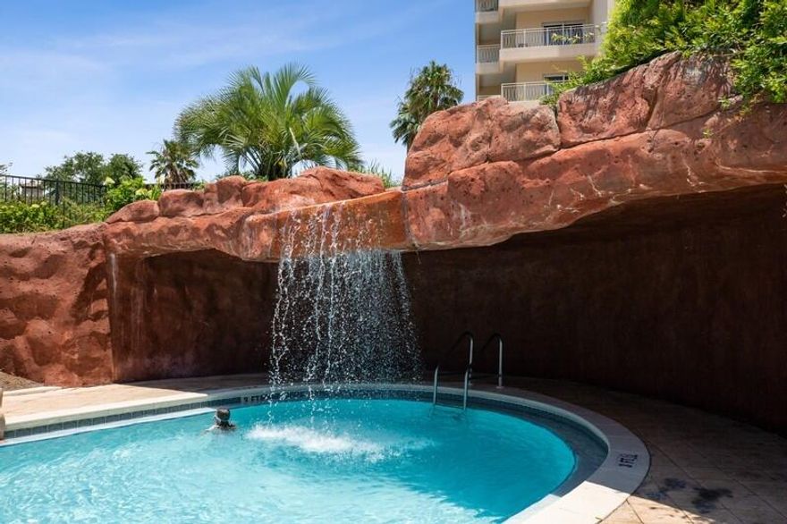 This Rental Machine makes a perfect opportunity for an investor or family retreat!!!  The large windows give you fantastic views of the Gulf as well as the weekly fireworks in the Baytowne Community.  Freshly painted and new furniture which conveys.  The amenities of this development give you a sense of a Hawaiin vacation.  Deeded owners storage in the building for your personal items which transfers with the sale.  Luau Resort has elevators, covered parking, barbecue are and large tropical pools with heated spa.  Fitness center and awsome top floor viewing deck.  With the Lockout feature your rental income will be maximized. Additionally you can enjoy one side of your unit while still generating income on the other half.