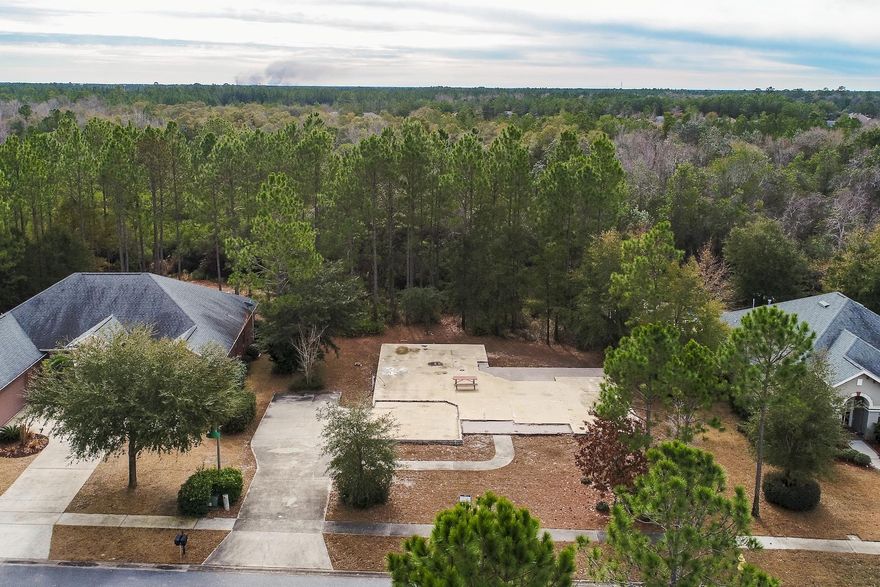 Spacious lot for sale in Sounds at Hammock Bay! Includes building plans for a 2,429sf, 4 bed, 4.5 bath home on the existing slab foundation. This beautiful lot backs up to a nature preserve for additional privacy. Enjoy Hammock Bay's community amenities including resort-style and competition lap pools, a spacious fitness center complete with men's and women's locker rooms, a community playground, the Freeport Regional Sport Complex, plus nature trails throughout the community for walking and biking.