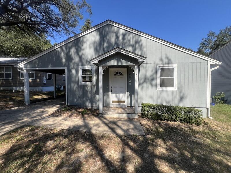 With just a little effort, this REO home could be perfect for that buyer with vision! This 1983-built, centrally located home features 2 bedrooms, 2 full bathrooms, and wood siding. The attached carport provides 'no rain' convenient parking. While the property needs work and won't qualify for all financing options, it is a prime opportunity for first-time homebuyers. Eligible buyers can take advantage of the FHA $100 Down Payment Incentive program for HUD-owned homes. Transform this diamond in the rough into your dream home in a desirable location. Home is FHA IE (Insurable with Escrow).