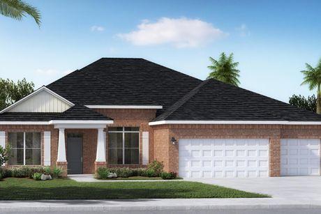 Mulberry B floor plan, 4 FT Garage Extension