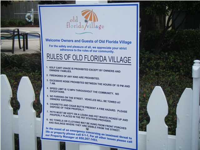OLD FLORIDA VILLAGE - Residential