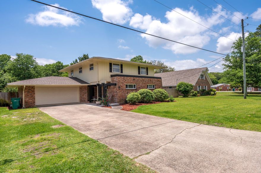 Seller says Bring your Highest and Best offer by 4 pm Monday May 16th. Welcome home to this brick 4 bedroom beauty in sought after Poquito Bayou! You'll fall in love before you even step inside...from the convenient location to the lovely neighborhood, this home checks all the boxes. Enjoy the Florida lifestyle with the nearby waterfront park and boat launch where you can easily hop on your boat or paddle board, swim or fish. About 7.5 miles to the sugar-white, sandy beaches of Okaloosa Island, approx. 2 mi. to Eglin Air Force Base, and just 2 blocks to Longwood Elementary school.  Another bonus: a neighborhood park/playground is at Poplar & Poquito Rd!Step inside, check out the modern touches mixed with classic elements that create a relaxing place you'll want to call home.