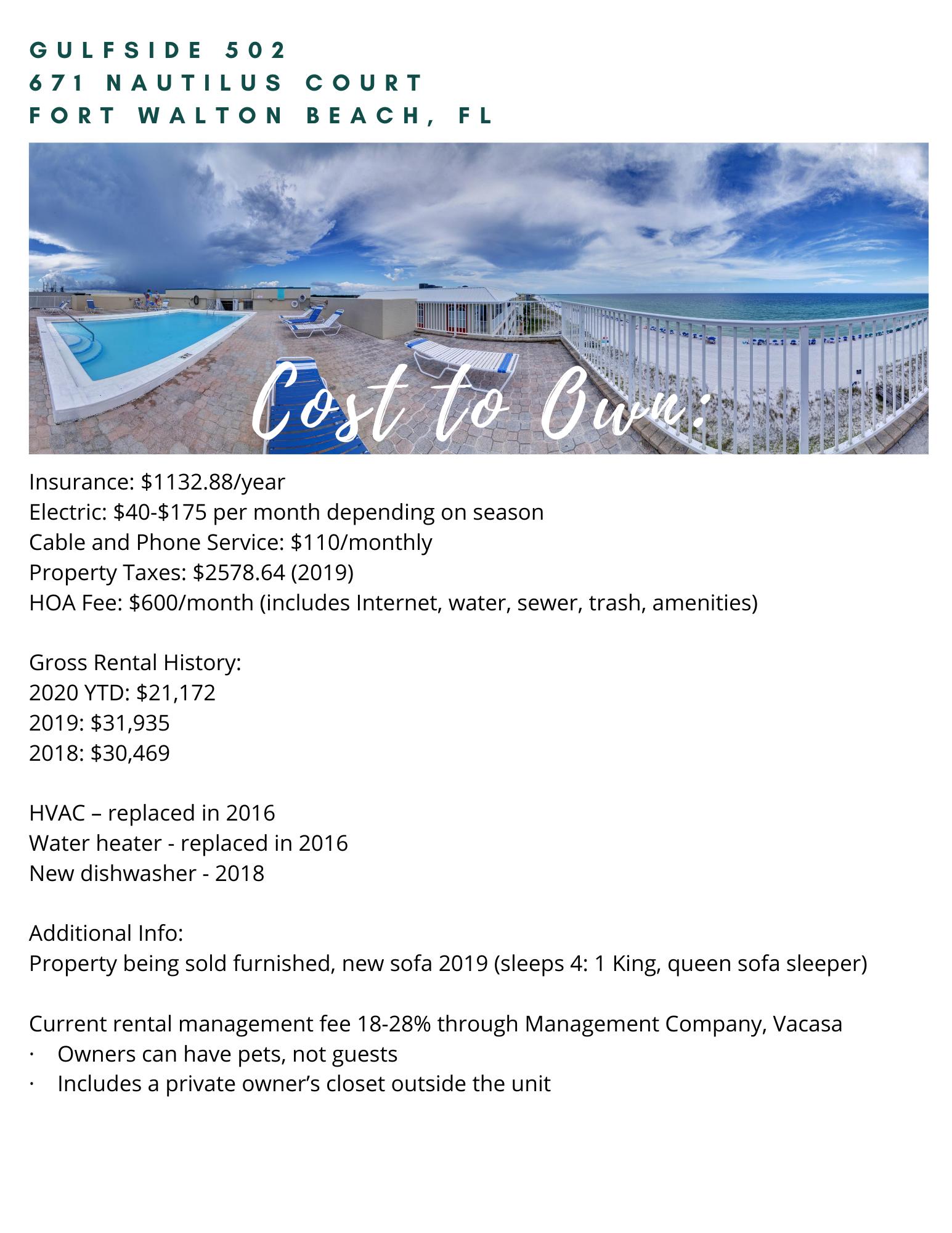 GULFSIDE BEACH CONDO - Residential