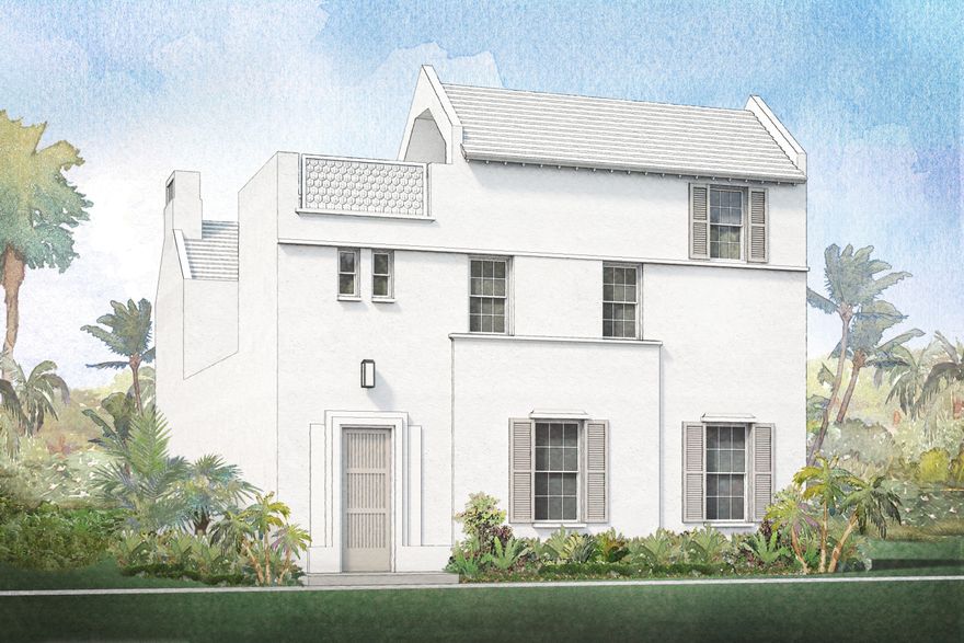 Designed by local Architect, Eric Watson, the 3,538 conditioned square foot home currently under construction fronts Turtle Bale Pedestrian path leading to the Gulf of Mexico, and overlooking Fonville Park.  This new home features 4 bedrooms, 4 baths plus 2 half baths, with extensive outdoor living space with covered Loggia and courtyard with pool, and 2 car garage.  Master Bedroom first floor with second Master on second floor and two additional bedrooms on second floor. A featured 3rd floor terrace room with powder room that opens to an outdoor roof terrace.  Outstanding views over Turtle Bale Park and beyond of the Alys rooftops and east along Scenic Highway 30A.