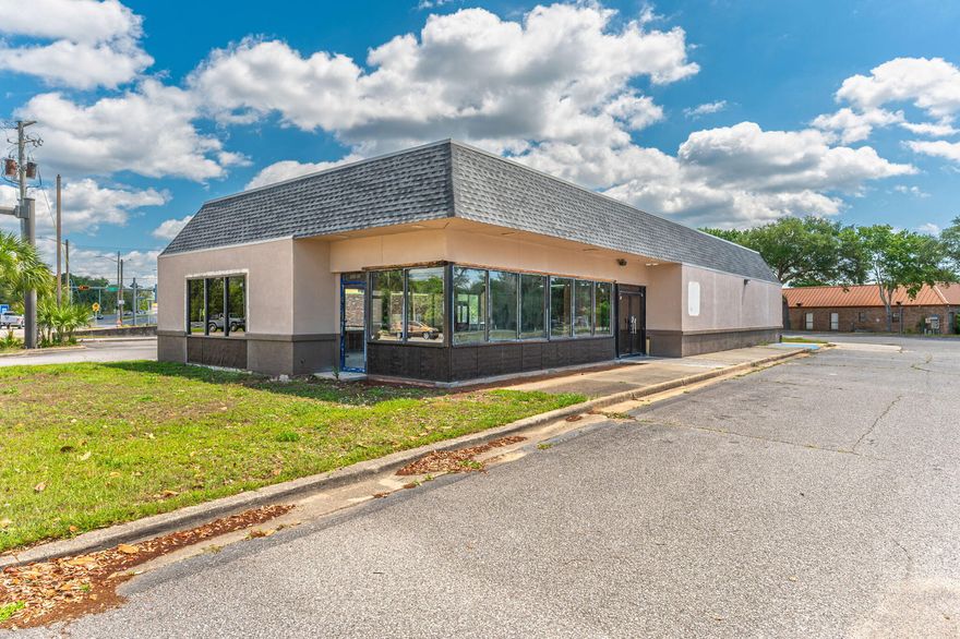Exceptional Commercial Investment Opportunity on Eglin Parkway. Discover a rare and unparalleled investment opportunity located on the high-traffic Eglin Parkway. This free-standing commercial building--previously operated as a Burger King--offers 3,397 square feet of space on a generous 0.94-acre lot with 185 feet of direct highway frontage. Ideally designed for fast-food or quick-service restaurants, this property also presents endless redevelopment potential for a variety of business ventures. Key highlights include a dedicated drive-thru lane, ample parking, and high visibility--making it a strategic choice for entrepreneurs and investors alike. Property Features: New TPO roof with a 30-year warranty, 27.5 tons of air conditioning for efficient climate control, 8 ft x 10 ft walk-in refrigerator, 8 ft x 10 ft walk-in freezer, 10 ft x 20 ft dry storage unit, Structurally repaired for long-term stability, All windows replaced or resealed, Two restrooms, Spray-on insulation scheduled for June installation, Brand-new 4 ft x 8 ft high-definition LED sign (Wi-Fi enabled), 10 ft x 20 ft enclosed trash area. Whether you're seeking a turn-key restaurant space or looking to repurpose this high-profile location for a new concept, this property offers the ideal combination of infrastructure, location, and flexibility to bring your vision to life.