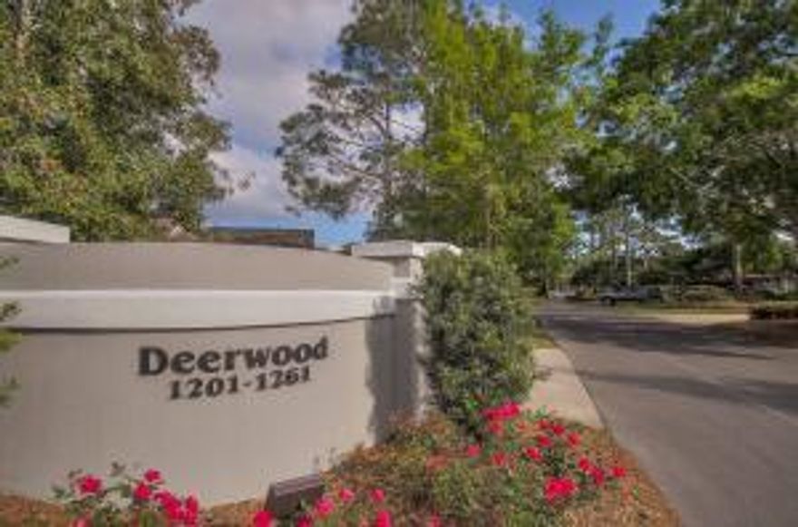 Beautifully remodeled with light airy kitchen. All new stainless steel appliances in 2017. Granite counters, gas cooktop. 2 car garage with built in cabinets, utility sink and generator hook up. HVAC system replaced in 2015-gas heat, elect A/C. Gas fireplace and 10' ceiling in LR. New roof being put on June 2019. Hurricane shutters. Remote audio/video doorbell and camera. French doors, and an enclosed Florida room adding square footage. Beautifully landscaped private back yard which is completely fenced in. Enjoy the easy living lifestyle while the association takes care of maintaining the landscaping and irrigation. Deerwood is a short term rental restricted neighborhood. Professional photographs being added this week.