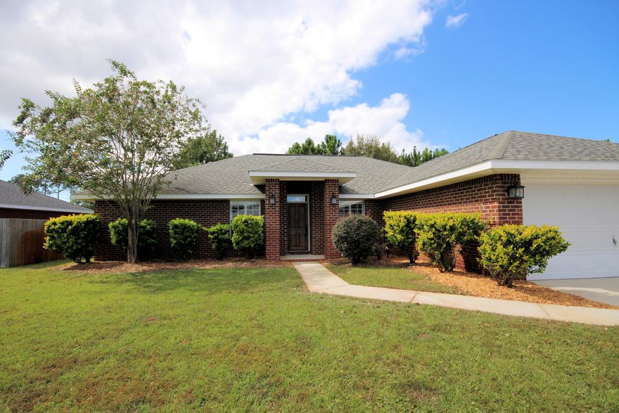 IMMACULATE, all brick 3 bedroom 2 bath home located on a quiet Nature Preserve in the neighborhood of Mack Bayou Pointe. This well kept home has an open floor plan with an abundance of windows allowing for lots of sunlight, a large living room, formal dining room, kitchen with eat-in breakfast area and breakfast bar, and an additional room that would make a great office, TV room, or playroom. This home also features brand new stainless steel appliances, granite counter tops and a new tiled backsplash in the kitchen, wood-look porcelain tile and ceramic tile flooring, new light fixtures,crown molding and smooth ceilings. The large master suite is located on the opposite side of the home away from the other 2 bedrooms and features a master bath with a garden tub, double vanities, and..
