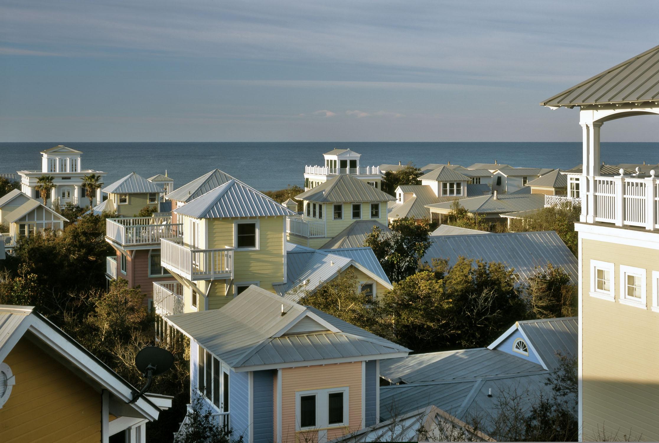 Now offering the last remaining lot on Seaside Avenue, Seaside's prestigious main boulevard. Plantation style homes with deep front yards and gracious front porches are the back drop as you stroll down the brick sidewalks shaded by large oak trees. Design and build your custom home on this corner lot. Room for main cottage, guest cottage and onsite private parking. The community of Seaside was hailed by Time magazine as perhaps the most astounding design achievement of its era. It was also named 2015 Best Family Beach from the Travel Channel, was named the Best Beach on Earth for families by Travel + Leisure magazine and included in USA Today's ''Top 10 Best Beach Towns in Florida (2013) by Dr. Beach. The holiday town was also the primary filming location of the