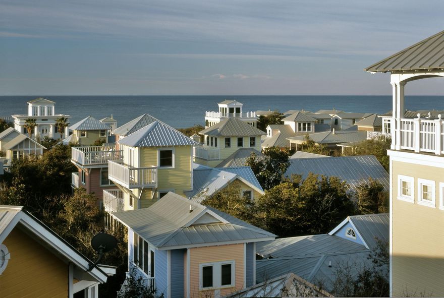 Now offering the last remaining lot on Seaside Avenue, Seaside's prestigious main boulevard. Plantation style homes with deep front yards and gracious front porches are the back drop as you stroll down the brick sidewalks shaded by large oak trees. Design and build your custom home on this corner lot. Room for main cottage, guest cottage and onsite private parking. The community of Seaside was hailed by Time magazine as perhaps the most astounding design achievement of its era. It was also named 2015 Best Family Beach from the Travel Channel, was named the Best Beach on Earth for families by Travel + Leisure magazine and included in USA Today's ''Top 10 Best Beach Towns in Florida (2013) by Dr. Beach. The holiday town was also the primary filming location of the