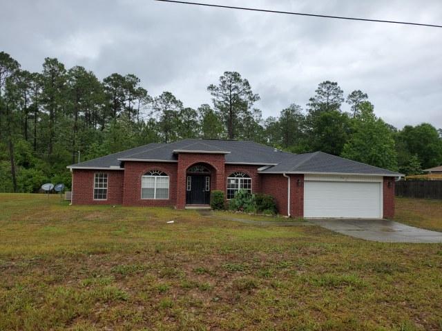 Real Estate Owned REO.All brick four bedroom, two full bathroom home with attached garage located on over half an acre lot int he highly sought-after subdivision of Silver Oaks in North Crestview! Interior of the home has room for all of your needs. The living room features an semi open plan to the eat in kitchen and breakfast bar and a sliding glass door that leads into the expansive back yard with plenty of room for a pool! All of the bedrooms are good sized. Come make this 2677 Corner Creek Rd today. This property may qualify for seller financing (Vendee)