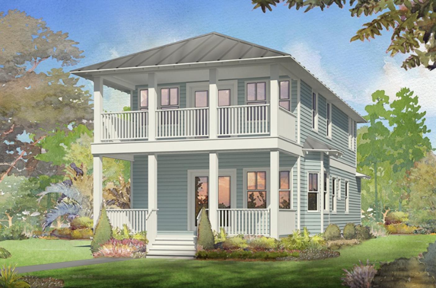 Up to $10,000 in closing cost credit tied to using preferred lender, CTC Mortgage. ONE OF THE LAST SEA BREEZE HOMES TO BE BUILT IN NATUREWALK. Phase 3 is over 25% sold out right now so hurry in!! 2 car garage extended garage version! Contact sales agent to get a list of interior finishes. This 4 bedroom, 3.5 bath home includes guest suite on 1st floor, bunk room, loft, and 2 huge covered porches! Kitchen includes built in GE Caf Appliances with refrigerator, shaker cabinets, marble countertops and subway tile backsplash. Beautiful upgraded Maple wood floors throughout, white beams in living room & Vgroove horizontal trim in living/ dining. All baths have been upgraded to include 18 x 18 diagonal Basinos Bianco Carrera floors,