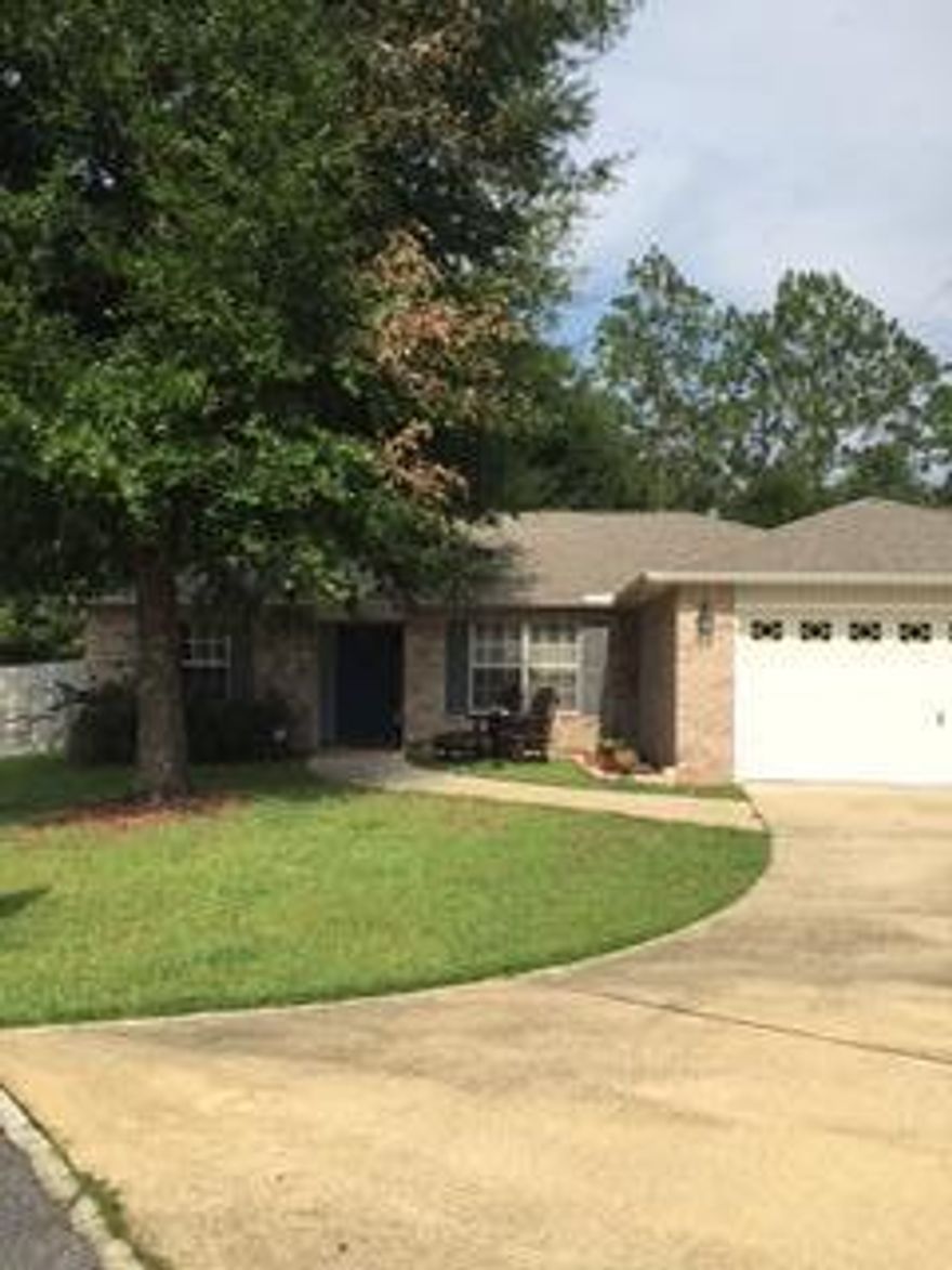 GORGEOUS and Back on Market-Appraised at full price!! This 4 bedrm/2 bath/2car garage home is on a culdesac. It has 11 ft ceilings with crown molding. The Living room flooring is wood looking ceramic tile. Very nice and easy to clean. Master has large walk-in closet and super bath including large soaking tub!! The 4th bedroom is easily usable as a Den/Office and is out of the traffic flow of the ''kids rooms''. Note all the appliances stay including the refrigerator and washer and dryer!! Roomy Kitchen with room for table and chairs and even granite countertops and a Breakfast Bar !!This is a level lot with wonderful backyard and a large double deck perfect for major entertaining or just a few friends. Do not miss this pristine home - it really is lovely !