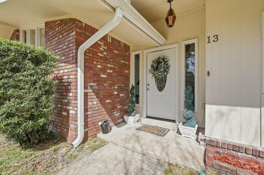 Welcome home to this beautiful retreat in sought-after Poquito Bayou--peaceful, yet close to bases, beaches, and everything you need. Easy-care tile floors and soft neutral tones create light, beachy charm throughout. The open layout is built for entertaining, flowing from the great room to the kitchen and out to a covered deck and sparkling pool. A bright formal dining room and spacious office/flex room add versatility. Four generously sized tiled bedrooms offer privacy at the rear of the home. Two yard sheds provide extra storage. Just three blocks from the public boat ramp and bay access--this one won't last!