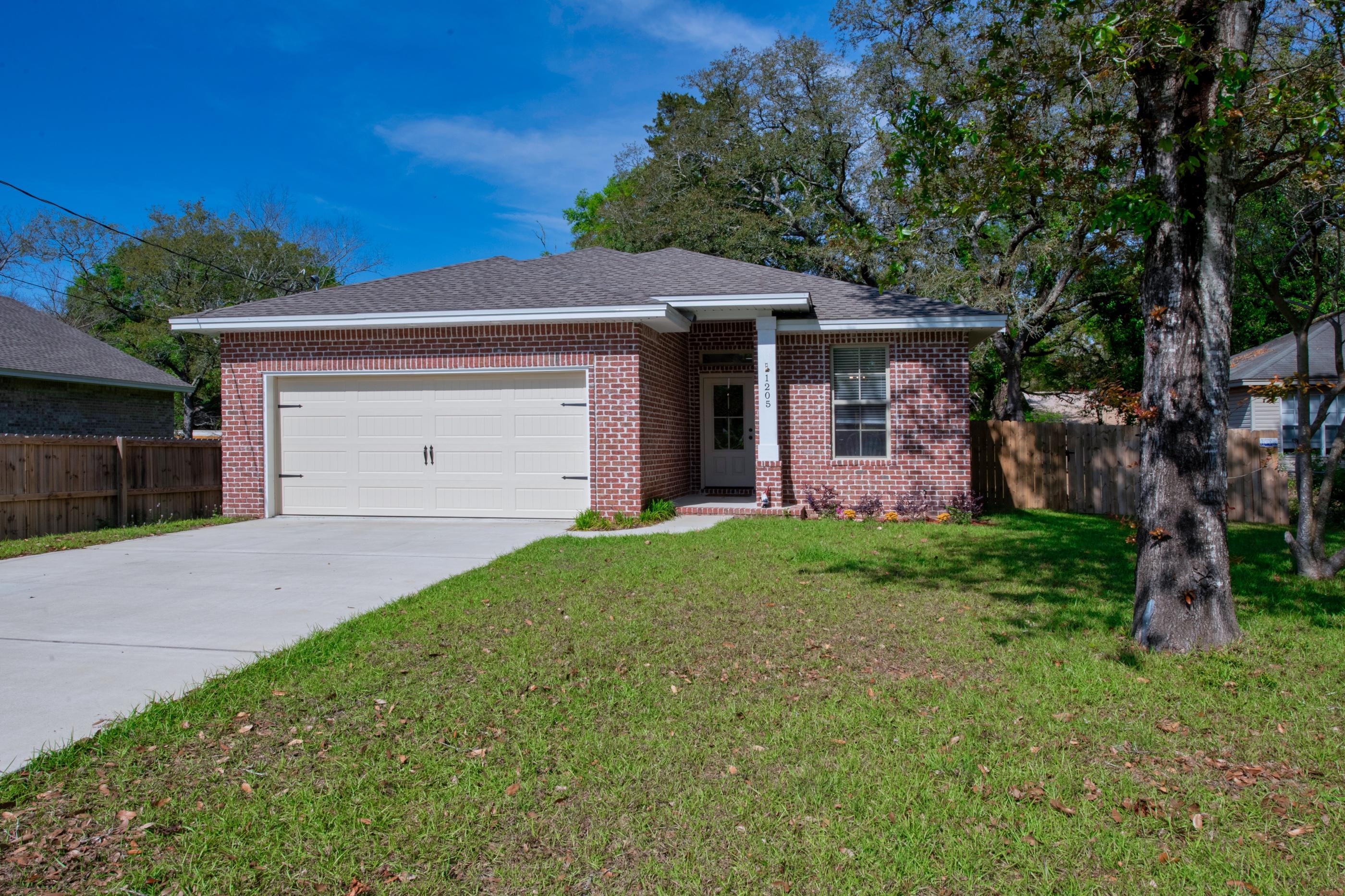 Better than new! Built in 2020, this home features a open floor plan, dark wood cabinetry, LVP flooring, stainless steel appliances, custom light fixtures, granite countertops, fenced backyard, two car garage, and more!Schedule a walkthrough today!