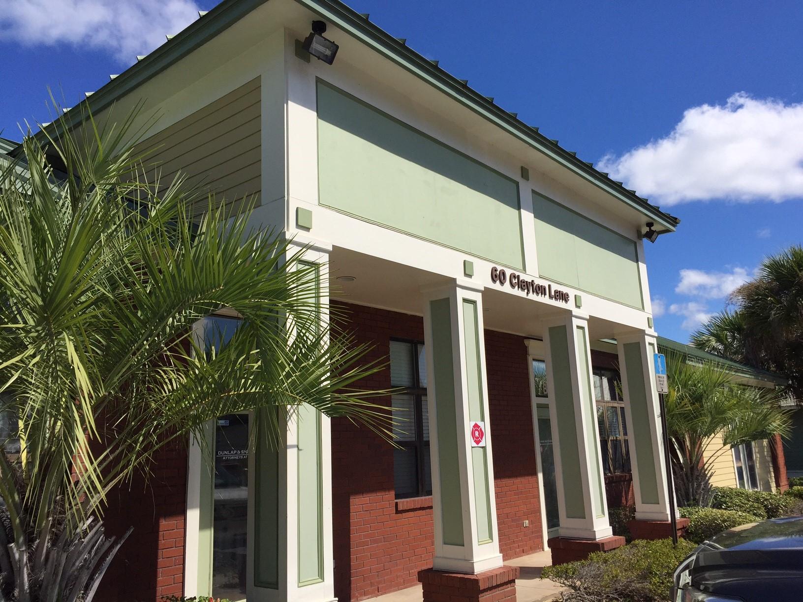 Professional office space in Grayton Beach with a well designed interior office plan. The space has numerous exterior offices with windows, conference rooms, well appointed reception area, multiple restrooms and two small break areas. The space is currently occupied by Dunlap Shipman, attorneys at law. They will be vacating the space end of January 2017. The building was originally designed to accommodate two different office users with two front doors, etc. They have used the office space as a single office unit by removing a few interior walls.