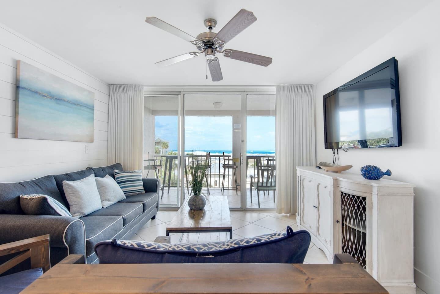 Looking for a wonderful beach escape with a solid rental history? This gem is for you! Located on the second floor this well appointed condominium comfortably sleeps six with two bedrooms and two bathrooms with additional bunk area. It is fully furnished. Sellers recently updated the unit with fresh paint and new appliances. Magnolia House is located in the gated community of Destin Pointe which features tennis courts, shuffle board courts, 2 community pools, more than 3,000 feet of beach frontage, 24 hour security and great views of the pass, harbor and coastal dune lake! Don't hesitate-this one will not last! Buyer is responsible for verifying all information. Information taken from property appraiser site.