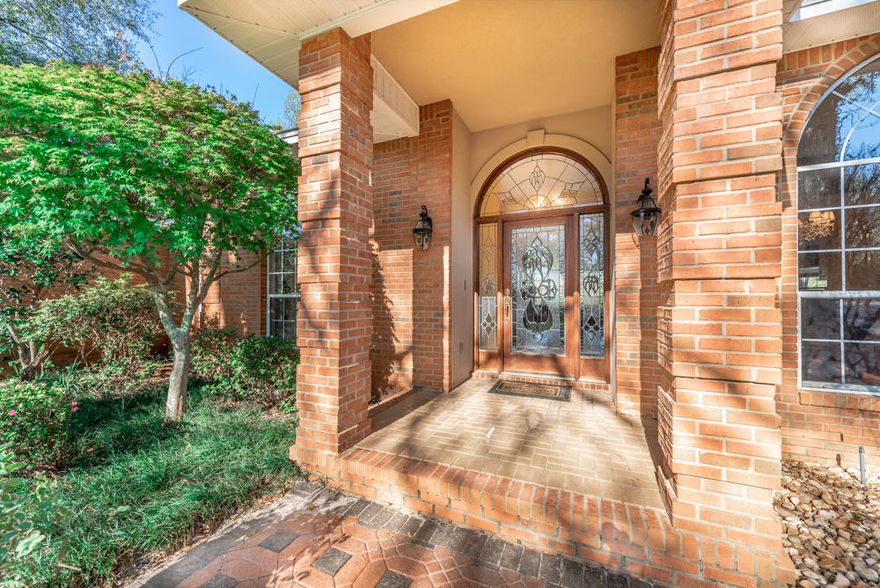 GORGEOUS LAKEFRONT Home in SOUTH Crestview. Home sits on a Private cul-de-sac with a custom paver driveway. Open concept 4 bedroom 3 full bath home has space for everyone. We welcome you through a Grand entry that looks over the formal living room and exquisite view of the lake. Have a quiet meal in your formal dining room or Entertain in your oversized eat in Kitchen with access to the Family room. The Kitchen has a separate pantry, granite countertops, island and sky-high maple cabinets. A breakfast bar that looks into the family room is a great addition. The Home has hard wood floors and cozy fireplace. Walk out onto your sprawling decks that look over the beautiful lake, the Lush Landscaping and paver pathway creates an oasis like no other, just sit back and relax.