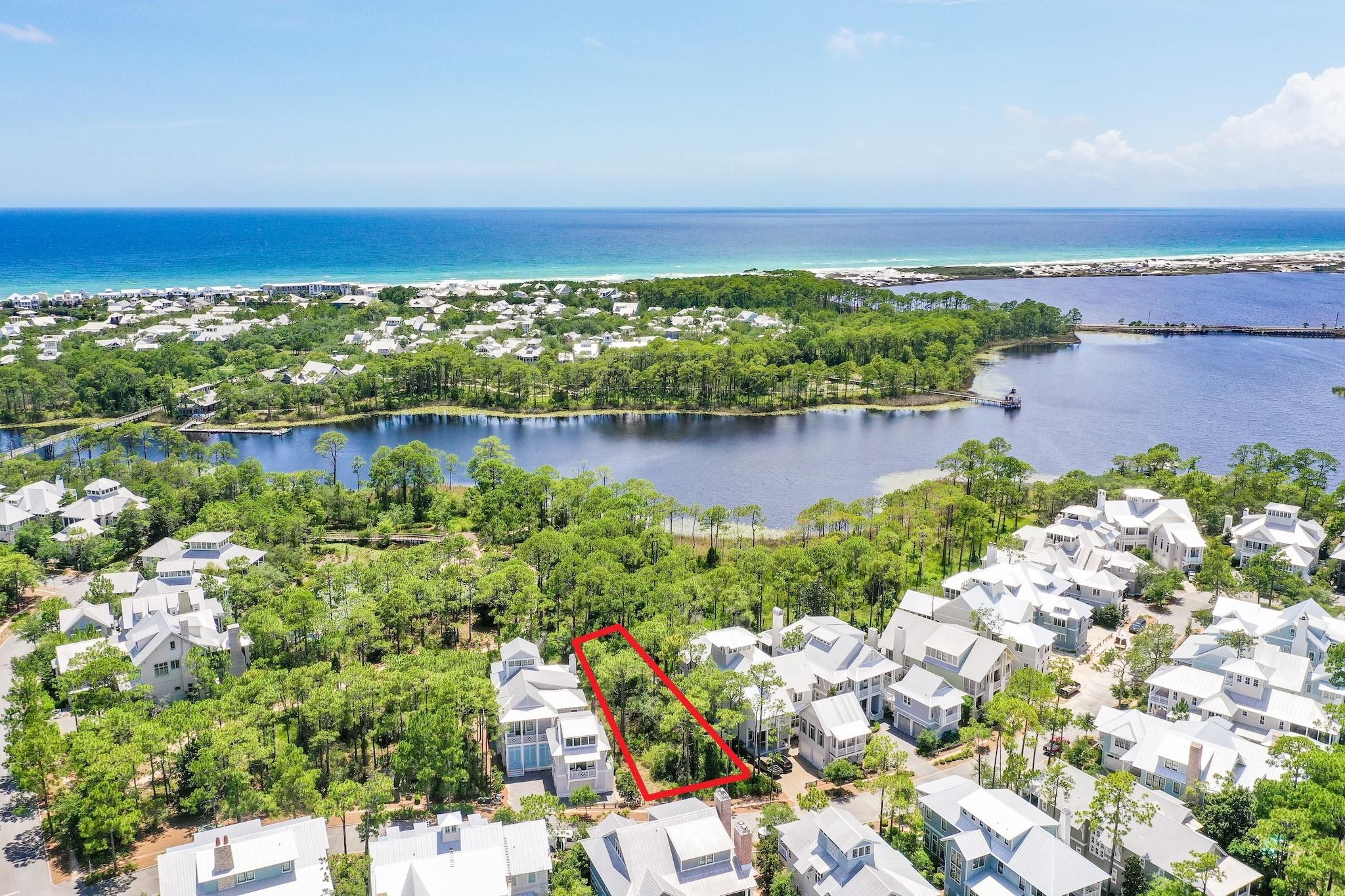 Incredible lot located on one of Watercolor's most desirable streets with stunning views of Western Lake. Build your dream lakefront home with ample space to create your own outdoor oasis with a private swimming pool. Spend your evenings relaxing while enjoying the breathtaking sunsets over Western Lake. Nestled in the prestigious Vermilion Point district of WaterColor, this lot offers a serene sense of seclusion with access to the area's top amenities. The community amenities include six swimming pools, a Gulf front beach club, fitness center, nature trails, tennis facility, and a Boathouse offering paddle boarding, kayaking and canoeing. Camp WaterColor is great for kids and offers a lazy river, waterslide, parks and plenty of green space.