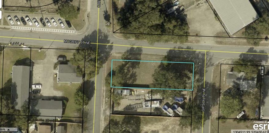 Rare opportunity! Commercial lot in the heart of Fort Walton Beach. Located on the end providing a corner lot at 0.18 acre is 150x50 feet. It also runs the width of the block so it has road access on the front and back.