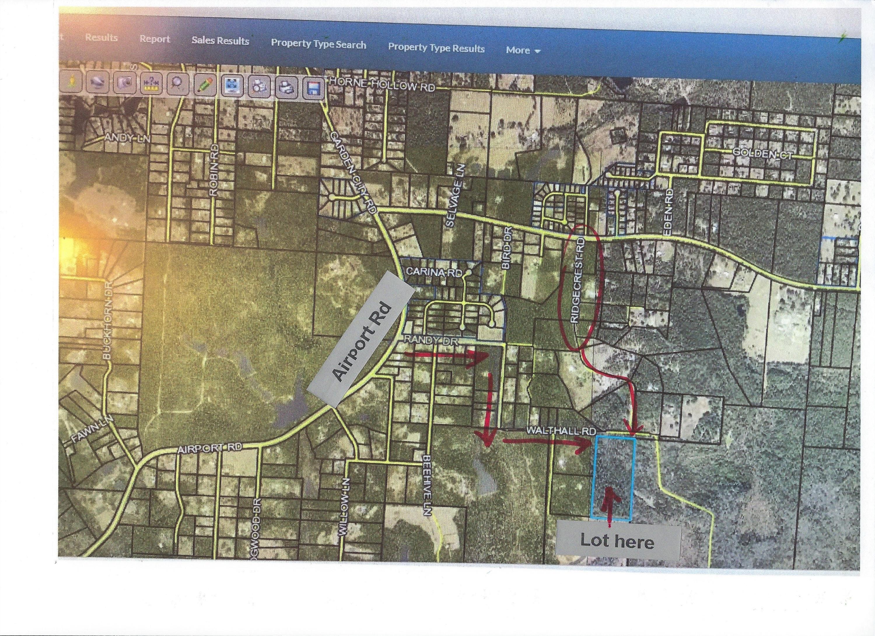 Zoned Rural Residential. Can be subdivided 1/2 Acre lot to build a house on it. 25FT waterfront easement. This partial is 18.5 acres and lots of woods with small stream.About 15 Acres zoned X and about 3 acres zoned A.Crestview is fast growing area!Water Tap fee is $2425.