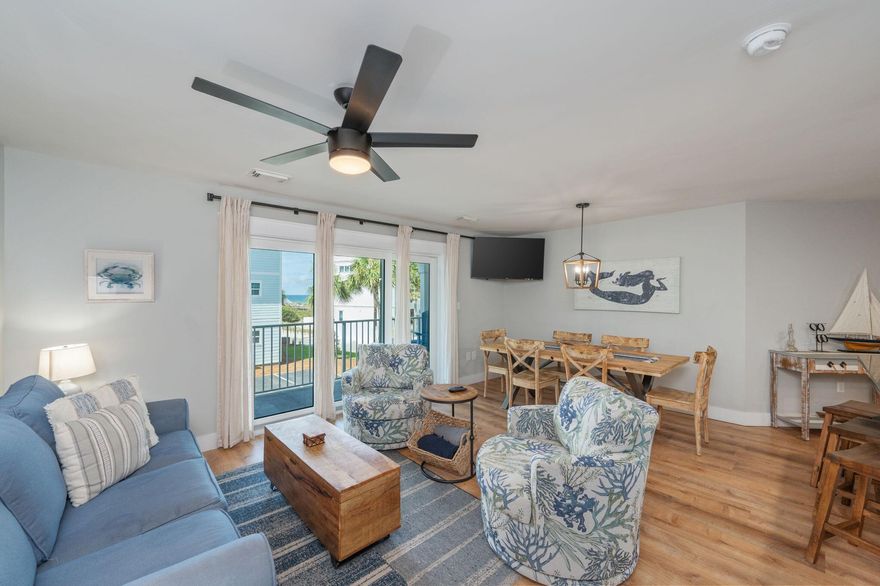 Welcome to Villa Portofino--an elegantly refreshed, 2nd floor villa nestled in the exclusive Beachside Villas enclave, where privacy meets pristine Gulf beauty just steps from the sugar-white sands. This is your insider opportunity to own a rarely listed gem on the serene east end of 30A, moments from Alys Beach, Rosemary Beach, and all the upscale dining, boutique shopping, and cultural vibrance that define this elite coastal corridor. While others chase inflated prices in saturated markets, the savvy buyer knows true value lies in location, lifestyle, and lasting appeal. Villa Portofino offers all three in abundance--without the pretense. Wake each morning to gentle Gulf breezes and soft light streaming through updated interiors. This spacious 3bdr/3bath villa has been tastefully modernized, yet retains its effortless beachside charm. Step outside and you're mere seconds from one of 30A's widest, quietest stretches of beach no crowds, no high-rises, just unspoiled shoreline and the rhythmic sound of waves. Whether you're seeking a refined second home, a low-maintenance coastal escape, or an income-producing investment in an established community, Villa Portofino delivers with ease. Walk or bike to the fine dining of Pescado, George's at Alys, or Paradis. Explore local farmers markets, boutique galleries, and the new 30Avenue shopping center along Hwy 98all within minutes.
Discreetly luxurious, blissfully uncrowded, and priced with strategic value in mind -- this is the 30A that locals love and discerning buyers are quietly choosing.