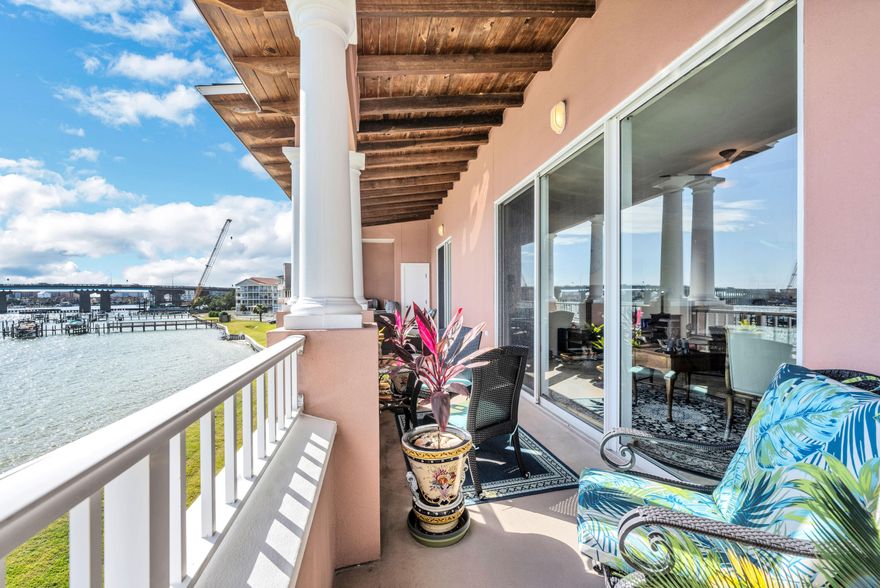 Be sure to check out the video!  This Luxury Waterfront Development is situated on the Intracoastal Waterway near Brooks Bridge with amazing views of the Choctawhatchee Bay and the Intercoastal waterway. Great 3rd floor 3 Bed 2.5 Bath unit with 10-foot ceilings, Plantation Shutters, 3 Balconies, 2-Car Garage, private storage, AND comes with DEEP WATER boat slip #15 included with Boat Lift. Minutes from Crab Island and Destin Pass for easy access to the Gulf of America for Deep Sea Fishing. All Buildings have Two Staircases & Elevator and all have access to Private Dock and Private Pool.  It is centrally located near Shopping, Restaurants, Beaches and FWB Landing and great spot for your own private view of Fireworks. Schedule your Private Showing today!  See the supplement for more info Owner will leave it furnished, including cookware and dishes, or will remove any or all items not wanted by the buyer.

The refrigerator was replaced in late 2022.  
New dishwasher, Microwave, and Garbage Disposal in 2023. 
Custom Built-in Master Bedroom Closet.  
Custom Built-in office with Chair that folds out into an extra bed.
HVAC was replaced in late 2024.

The HoA is in good financial condition.  Repainting and sealing the exterior was completed in 2024.

Buyer to verify measurements and anything else that is important to them.