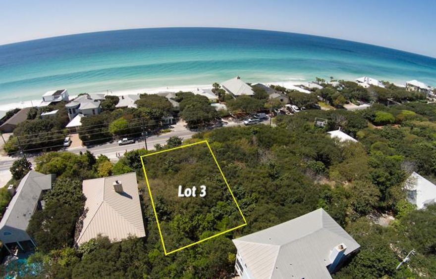 Gorgeous homesite located on 30A in OLD SEAGROVE just 2 streets east of Hwy 395. Build here for GULF VIEWS. Among the lush vegetation, beautiful magnolias & windswept oaks. Beach access located directly across the street (between Azalea St & Camellia St, south of 30A). NO HOA fees here, & with no build out times, you have the flexibility to build when you're ready. This desirable location is less than a half mile to Seaside where you can enjoy entertainment, dining, shopping and more. Claim one of the last Old Seagrove lots capable of providing gulf views. ***Buyer is responsible for personally verifying details about this property. All information contained on the listing is believed to be accurate but not guaranteed. ***