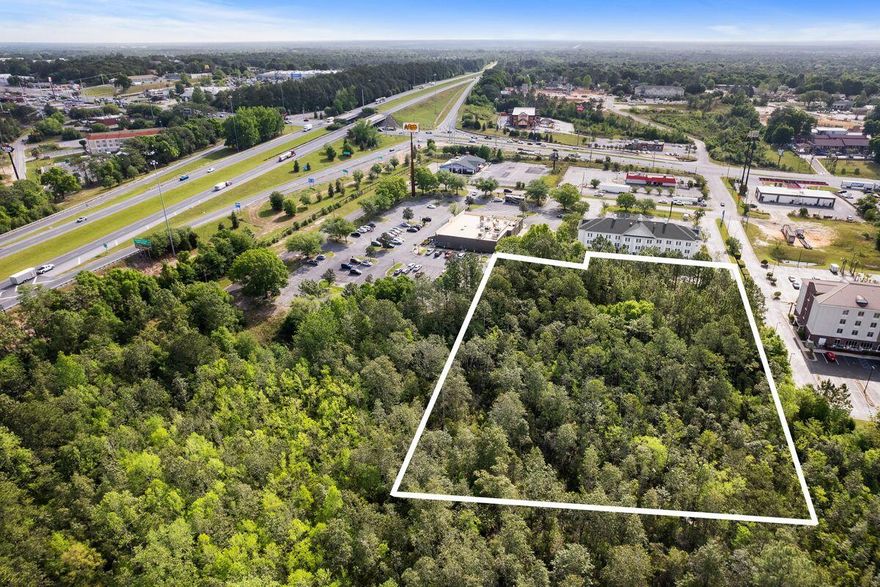 Now available for sale is a prime 1.83 acre parcel located just southeast of the I-10 and Highway 85 intersection. Located next to multiple hotels and the Cracker Barrel restaurant, this land is centrally located in the heart of Crestview, FL. The property is zoned C-2, a high intensity zoning designation in the city. Options for multiple commercial uses, and potential residential uses, are available.