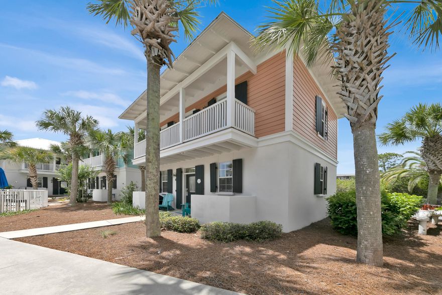 The Bungalows at Seagrove Beach make for the perfect vacation rental or second home located just off 30A located .2 miles from the beautiful white sand beach. This Renovated bungalow is two bedroom, two and half baths. The community provides 2 resort-style pools, hot tub, ample parking and incredible natural foliage making this property highly desirable for vacationers. A new county beach park is slated to begin 2022 just south of this bungalow to park golf cart, bikes, shower, picnic!