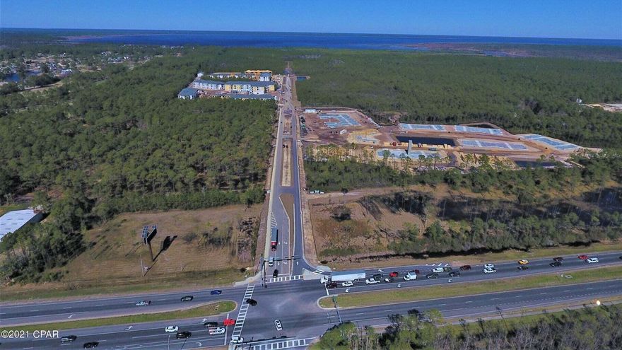 124 Acres on West Bay in Panama City Beach - ''The Oak Grove on West Bay''. Located on the east-side of Colony Club & Trieste neighborhoods & the Holiday Golf Course. Over 1,200 feet on West Bay with expansive views across the Bay. It is comprised of 3 parcels; A=59.9 Acres on West Bay, B=60.1 Acre interior parcel and C=4.4 Acre parcel on West Bay and accessed via Moonlight Bay Drive. The primary access is via the Clara Avenue extension, which is a 100' right of way, now paved close to the south property line. The site has been annexed into the City of Panama City Beach & zoned P.U.D. & Conservation. The highest-and-best use is residential &/or resort. Conceptual site plans, surveys and maps are attached. Call for detailed information & to setup a tour.