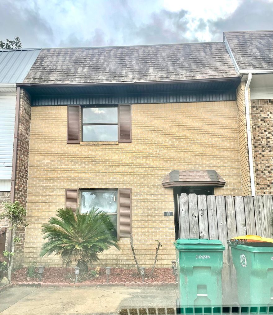 Calling all investors and house flippers!! Popular Townhome in central FWB with a short distance to Hurlburt field & Eglin AFB. Good bones!! Will be a great rental property once finished. Almost a blank canvas, the hard part is already done, as the home has been completed gutted (besides 2 bathrooms) and ready for your own touches. Upstairs is 3 bedrooms and 2 bathrooms. Half bath downstairs. There is loads of storage under the stairs, attic, closets and outside shed. It will need an A/C as the old one has been removed. HWH 2021. Refrigerator and W/D convey!