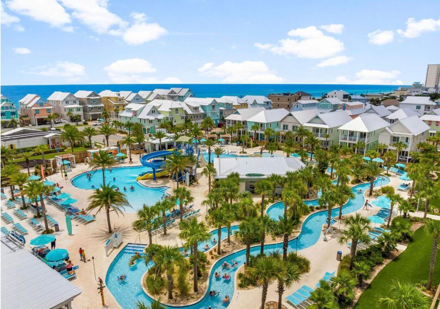 Owners and guests will experience the ultimate in island-inspired dining and drink options with Margaritaville's signature concepts, including The Salty Rim Bar & Grill Fins Restaurant and Bar, and Joe Merchant's Coffee & Provisions.Unwind in the expansive resort oasis pool, complete with private cabanas, H20 Adventure Waterslides, and a 425-foot lazy river. Engage in a friendly game of pickleball, participate in activities on the lawn, or test your skills in the indoor arcade. At Margaritaville, they cater to every preference. If relaxation is your goal, soak up the sun on the beach. If adventure is your calling, try the bike rentals or paddleboard lessons. With options to suit every itinerary, Margaritaville promises an unforgettable beach experience.