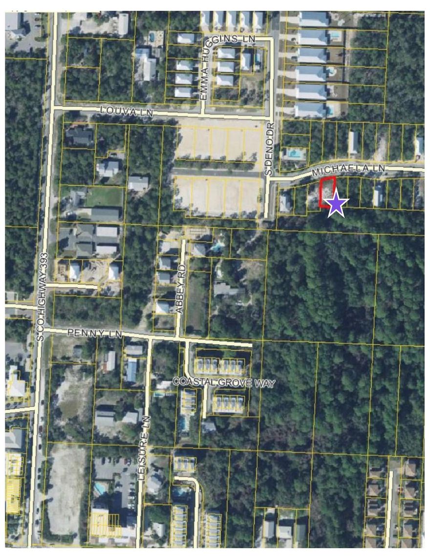 Own your piece of paradise. Perfectly located with access to fabulous restaurants, boutique shopping, live music concerts and all the attractions that Gulf Place and 30A have to offer. Only a few blocks away from public beach access. Easy access to both Hwy 98 and 30A, . Very close to the pool. There is a HOA Buffer behind lot to ensure privacy. This property is waiting for you to build your custom home.