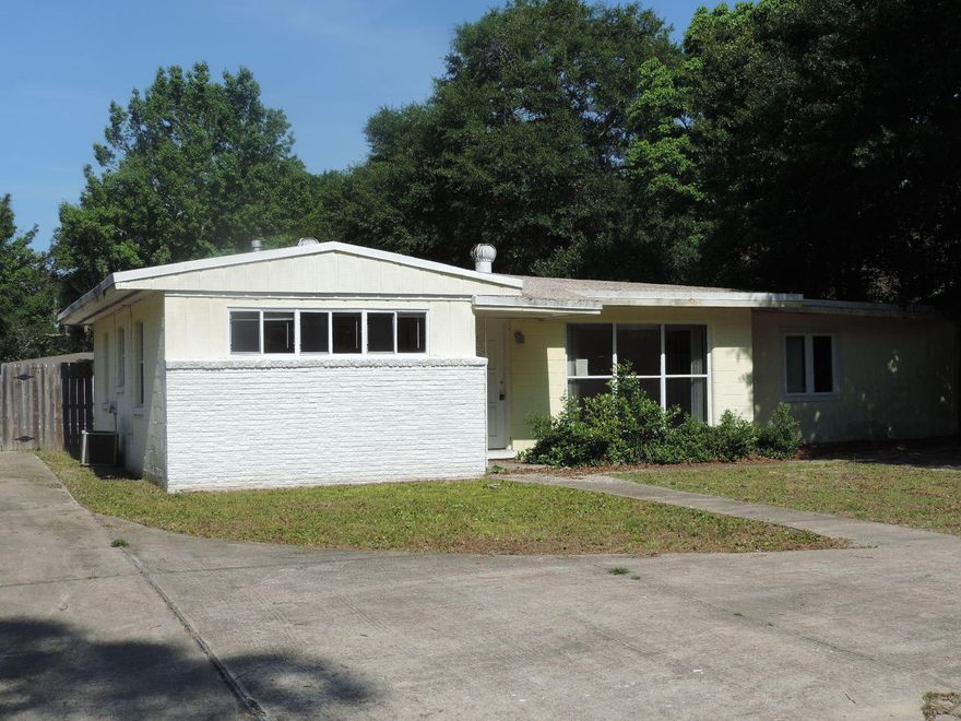With some love, this 3 bedroom, 2 bath in Fort Walton Beach could be a great home or investment property. There is a fenced back yard with a non-functioning pool could be great for entertaining or just private relaxation. Property being sold ''AS IS'' with right to inspect.
