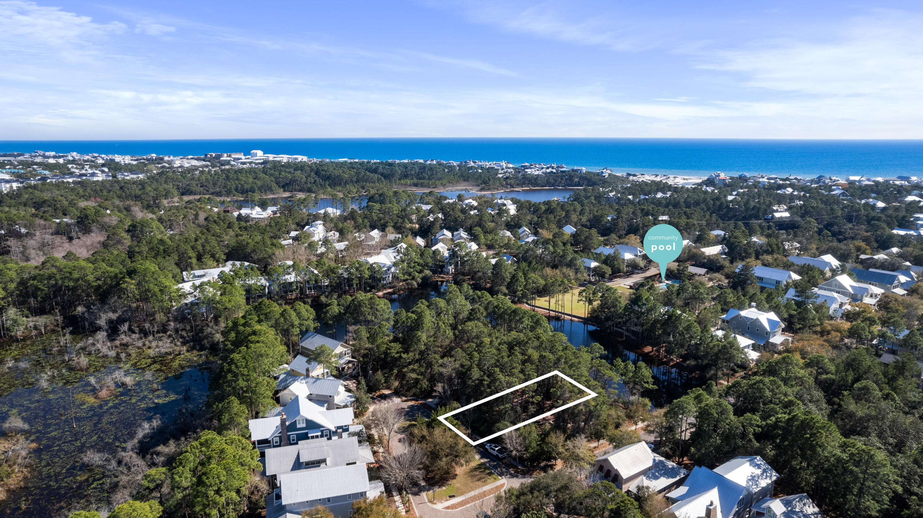 Amazing Lake Front lot in the serene, gated community of Forest Lakes in Blue Mountain Beach! Only a few lake front lots still remain in the community, so take advantage of this opportunity today. Buy now and build when you are ready. Forest Lakes is a charming, gated neighborhood that is tucked away on the west end of 30a. Amenities include a large community pool with a gathering area that features an outdoor kitchen/grilling area and a wood burning fireplace! Owners also enjoy direct lake access, fishing, the community Green Space and even a playground for the kiddos! Multiple Public Beach accesses are nearby. Quick access to shops, restaurants and other conveniences, all within just a few blocks of the neighborhood, both east and west along 30a. Contact us today for more information!