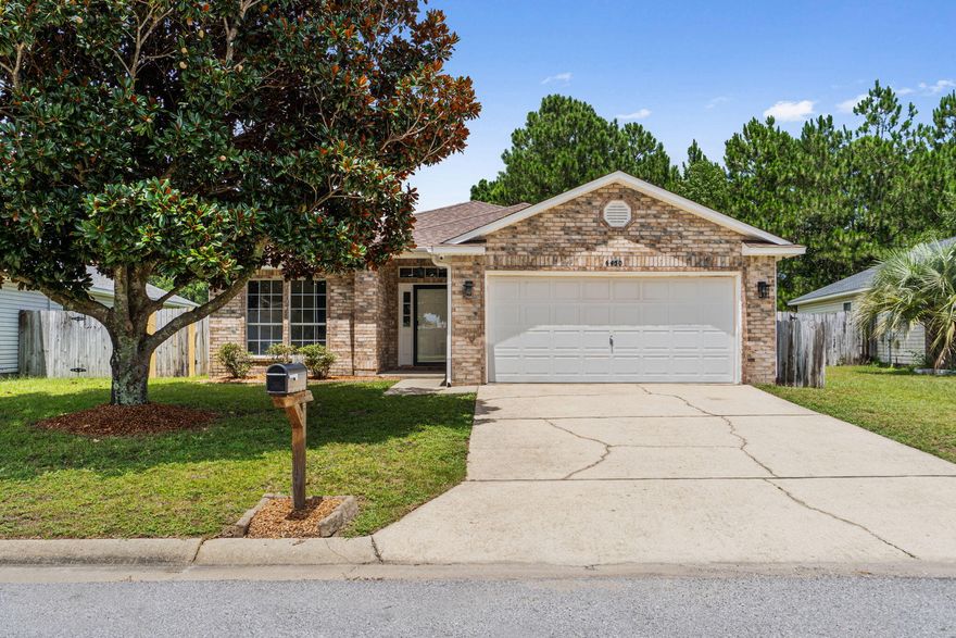 Stop everything. This isn't just a home sale: it's a home-buying jackpot. This home comes with a $10,000 blank check from the seller. Your move, your money, your choice. If applied to a 2-1 interest rate buydown this home could be well within your housing allowance.Perfectly situated on a quiet cul-de-sac in a sought-after neighborhood. Enjoy a fantastic blend of comfort, convenience, and coastal charm. Updates: New roof (2021), new carpet (2021), extensive interior upgrades, which include LVP flooring, paint throughout, and a built-in fireplace in the master bedroom (2023). New vanity (2025) and, for longevity, a well pump and AC compressor were installed (2025). Enjoy your screened-in patio overlooking the large, fenced backyard  ideal for pets, kids, or outdoor gatherings. Washer and dryer included, and plenty of natural light throughout the home.

Whether you're a first-time buyer, downsizing, or looking for a vacation getaway, this home checks all the boxes.

Don't miss your chance to own a slice of paradise  schedule your private showing today!