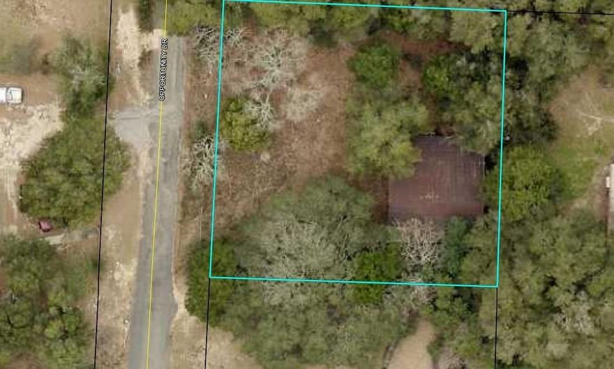 Great level building lot with some improvements already in place, power pole, water meter.  Large shed already in place.  Mobile homes allowed or bring your plans. Buyer to verify all information.