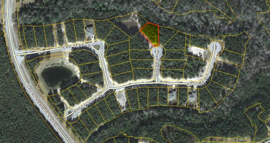 Ready to make Hammock Bay your new home?? Build custom on this large cul-de-sac lot in Seasons of Hammock Bay. Hammock Bay is the Emerald Coast's premier lifestyle community with countless amenities at an affordable price. Enjoy a lake club, bay club, 60 acre regional sports complex, multiple pools, tennis and basketball courts, off leash pet park, children's playground, fitness center, nature trails and the list goes on and on... CDD bond has been paid in full!