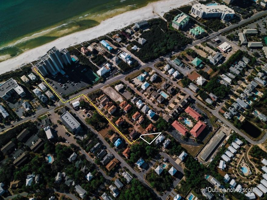 This large homesite is located in the exclusive, gated community of Palmeira Villas. Upon entering, you'll notice the exquisite, top of the line, Mediterranean style architecture along with the shaded brick paved roads throughout the entire neighborhood. Hear the gulf in the background. Unlike other lots in the subdivision, this lot is big enough to have an ''L'' shaped house. Possible Gulf views from a third level. 500 ft to Public Beach access. Rental friendly subdivision.***Buyer is responsible for personally verifying details about this property. Any information contained in this listing is believed to be accurate but is not guaranteed. ***