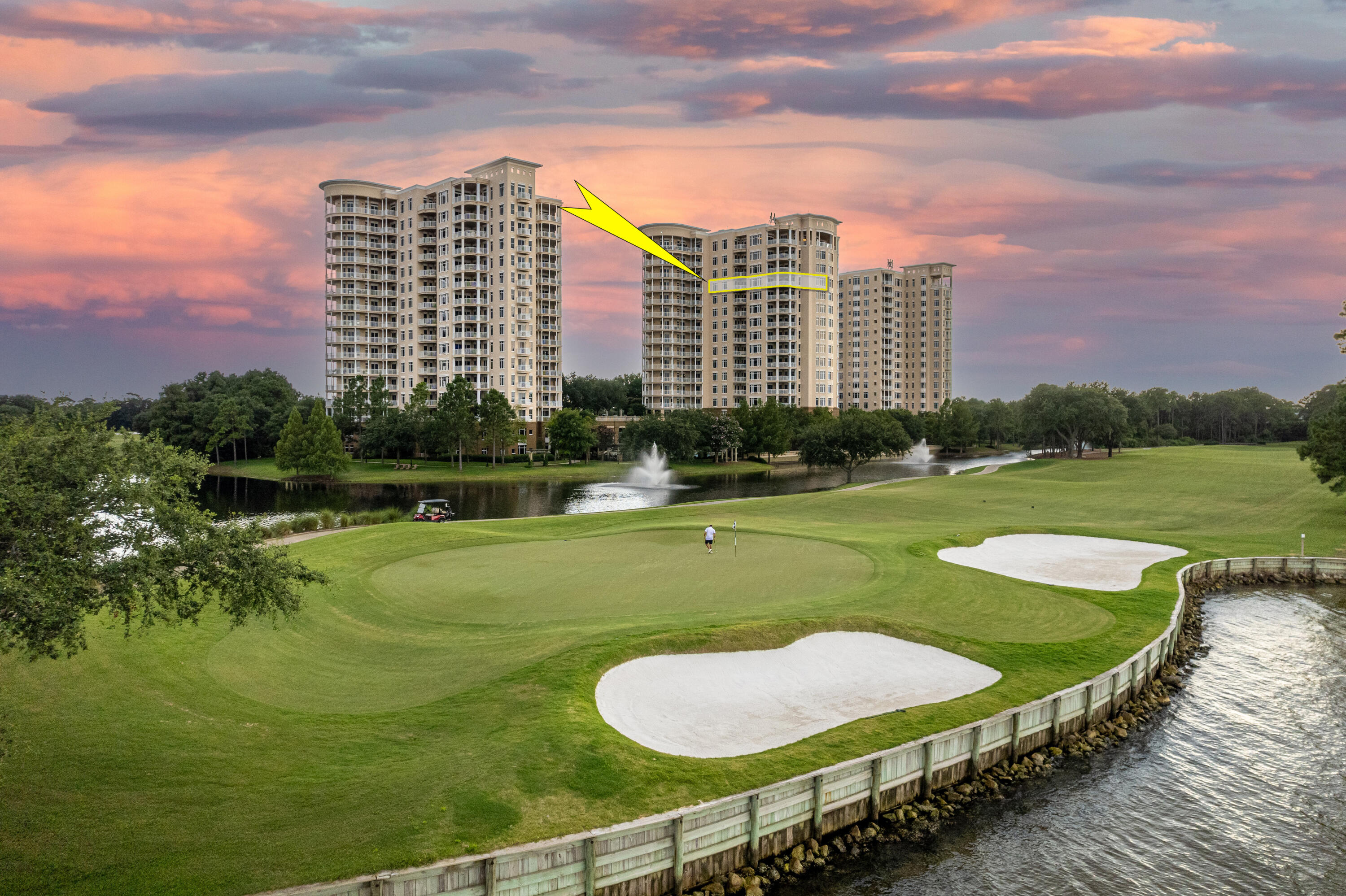 SELLER WILL CONTRIBUTE UP TO $10K TOWARDS BUYER CLOSING COSTS UPON ACCEPTABLE OFFER. This rare, high-floor condominium residence claims one of the most ideal locations at Destin's prestigious One Water Place in Kelly Plantation! Its eastern location on the 14th floor of the second building means it features sweeping vistas over Choctawhatchee Bay, the beautiful greenery of Kelly Plantation's preserve land, the Fred Couples Golf Course, the pool and hot tub amenities, and much more, including gorgeous sunrises year round from nearly every room! One Water Place does not permit short-term rentals as this property is ideal for your primary or secondary residence. The Edgewood floorplan is highly functional and features one of the largest master bedroom... closets, an easy flow for entertaining, along with traditional separation of space for everyday living. The residence includes some upgrades, such as new outdoor kitchen area, EV power in parking garage, entry doors in vestibule, newer HVAC units, and more! One Water Place owners are also entitled to utilize the amenities of Kelly Plantation, the guard-gated community through which One Water Place is located, offering tennis and golf (green fees apply), in addition to the array of the spectacular amenities of One Water Place.
Enjoy the Destin Emerald Coast Lifestyle at its finest! Call to coordinate your showing today!